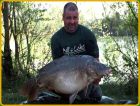 Caught by Darren Bishop  from Bills Lake 1